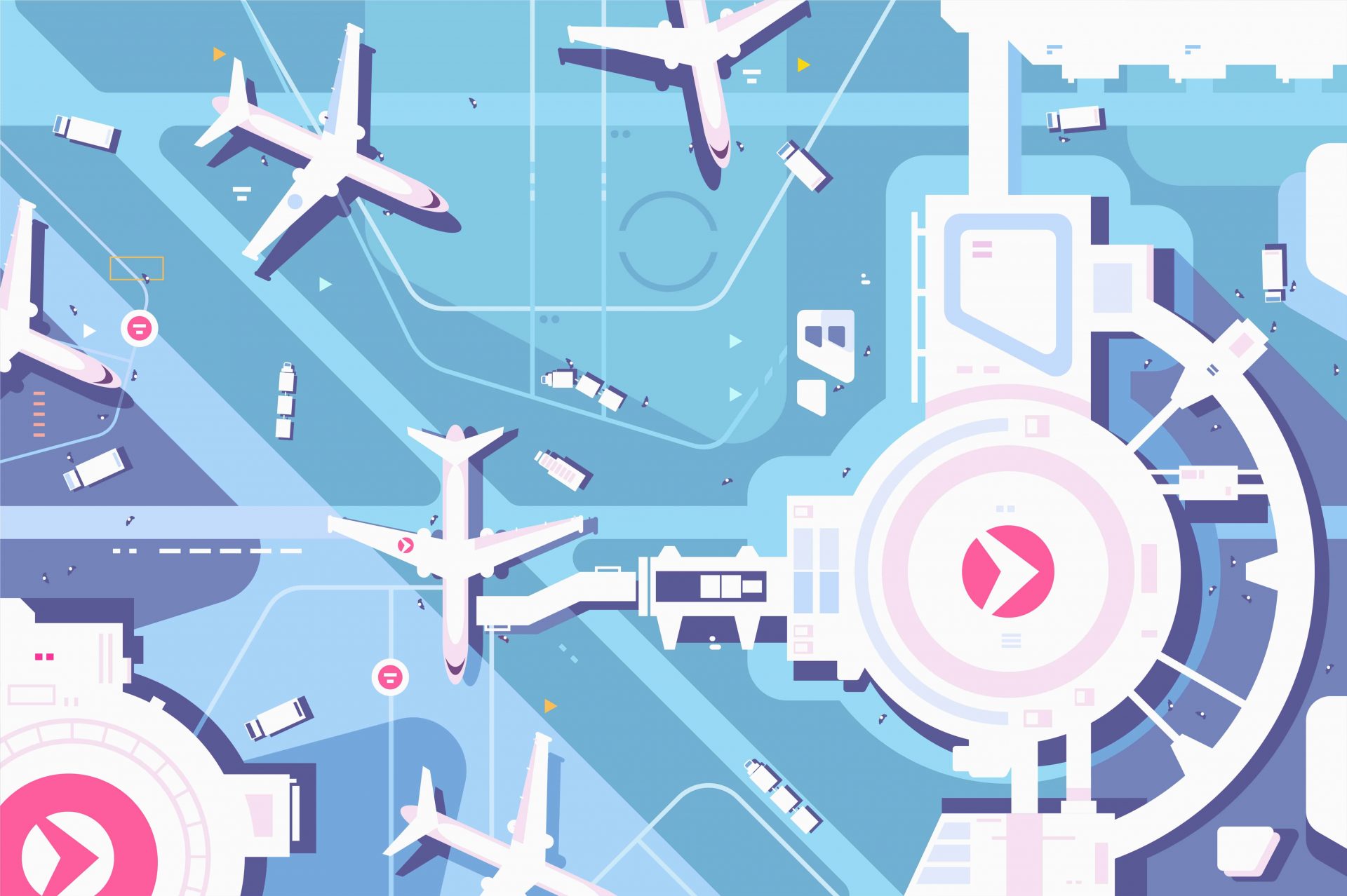 Indoor Navigation System for International Airports